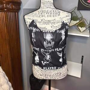 Playboy Magazine Print Corset Top｜MISSGUIDED